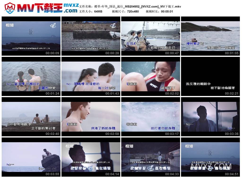 橙草-年华_国语_流行_MB204952